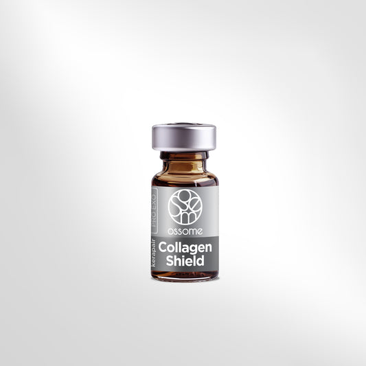 Ossome KERAPAIR PRO EXO Collagen Shield — 3ml scalp barrier vial with Rose Exosomes, clinic use